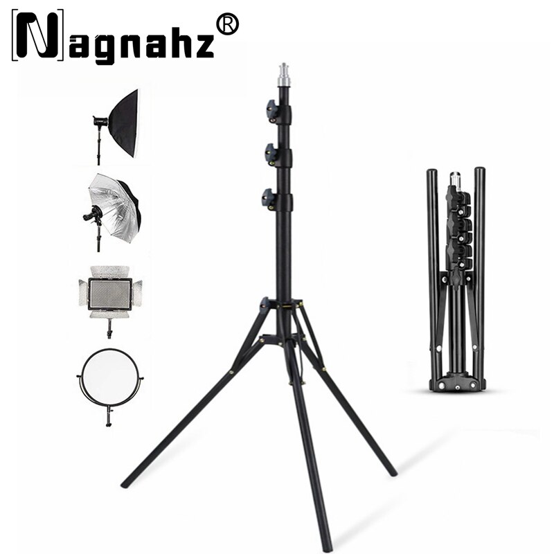Photography Basics - NAGNAHZ 78 ''fotoğraf aydınlatma Tripod alüminyum
