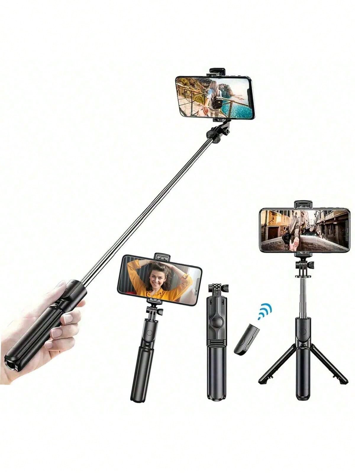 Photography Basics - 1PC Selfie Çubuğu Kablosuz Selfie Çubuğu,