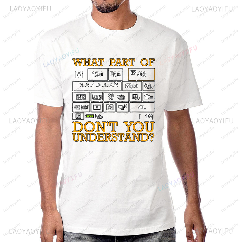Photography Design - Komik Fotoğraf Tasarım Fotoğrafçı T-Shirt Rahat